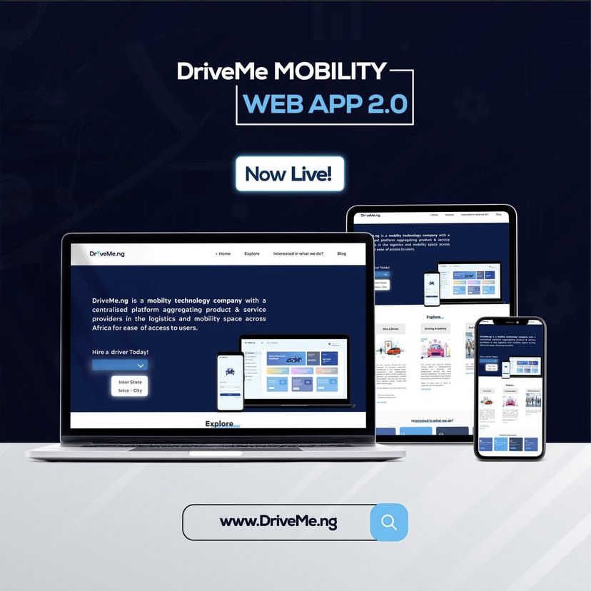 DriveMe Closes Pre-Seed Funding Round, Announces New Web App Platform 2.0